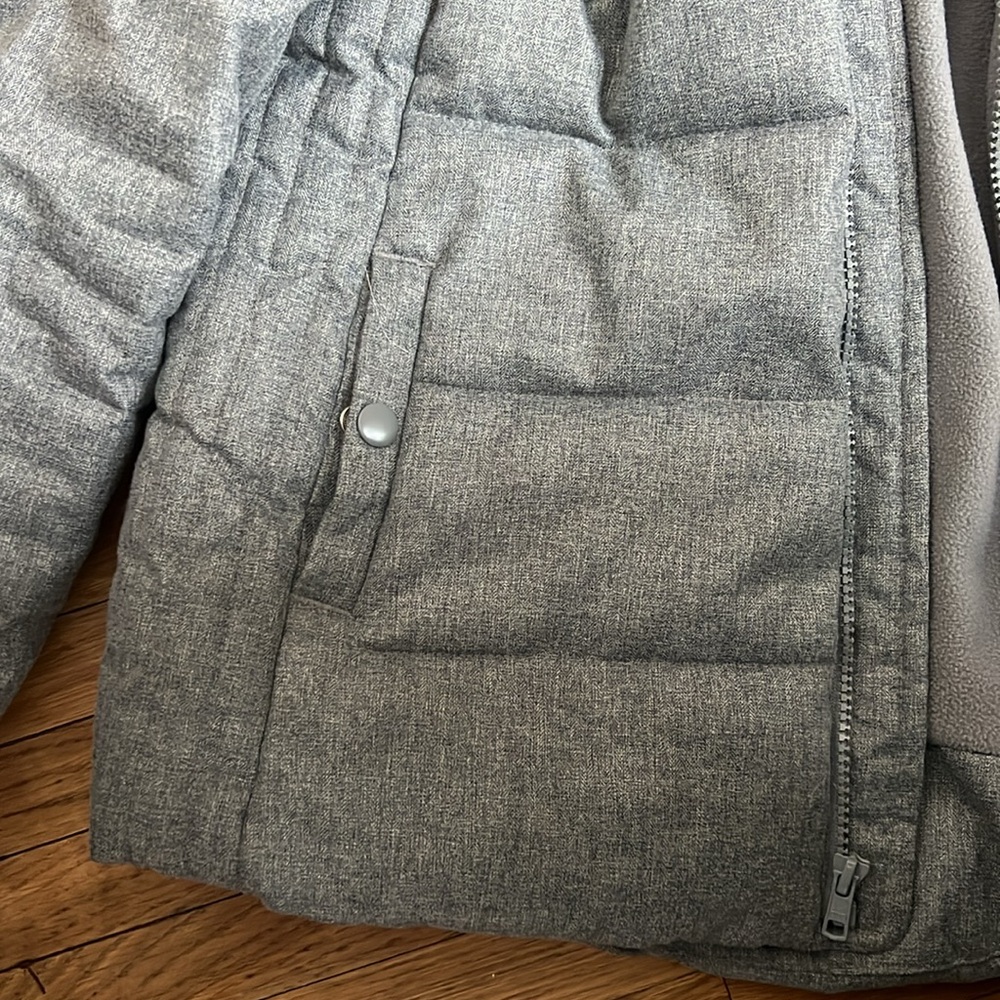 Gray Puffer Jacket - Picture 2 of 5
